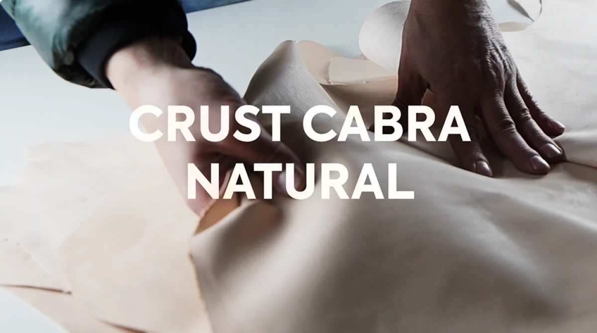 CRUST CABRA NATURAL  Cantidad: 180000 pies  Grosor: 0.7/0.9 
