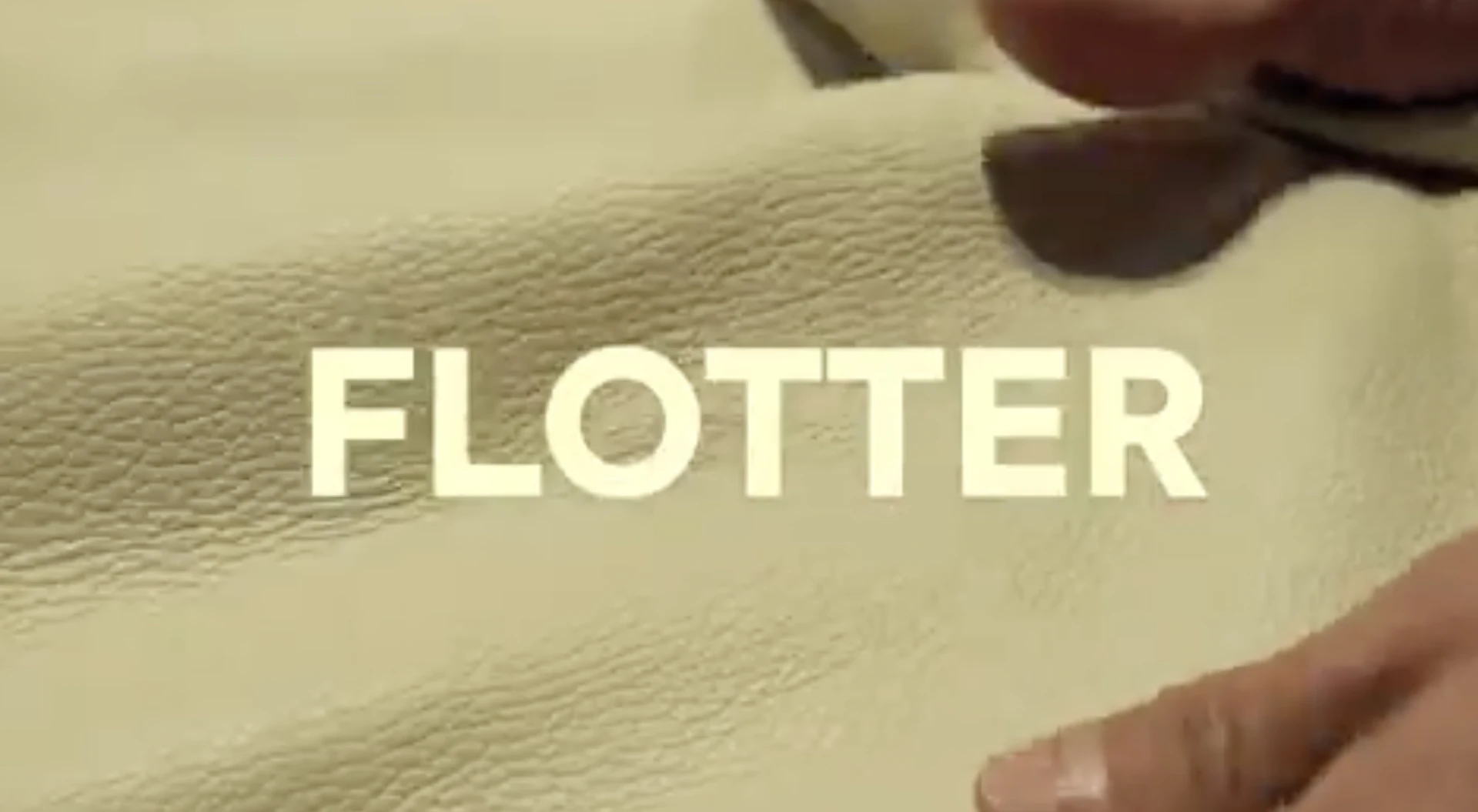 Flotter Cream Vacuno - Cantidad 1.700 m2 - Grosor 1.3/1.5